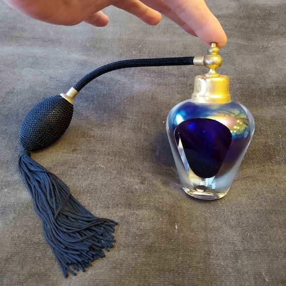 Other - Vintage Perfume Bottle with working atomizer (clean and never used)